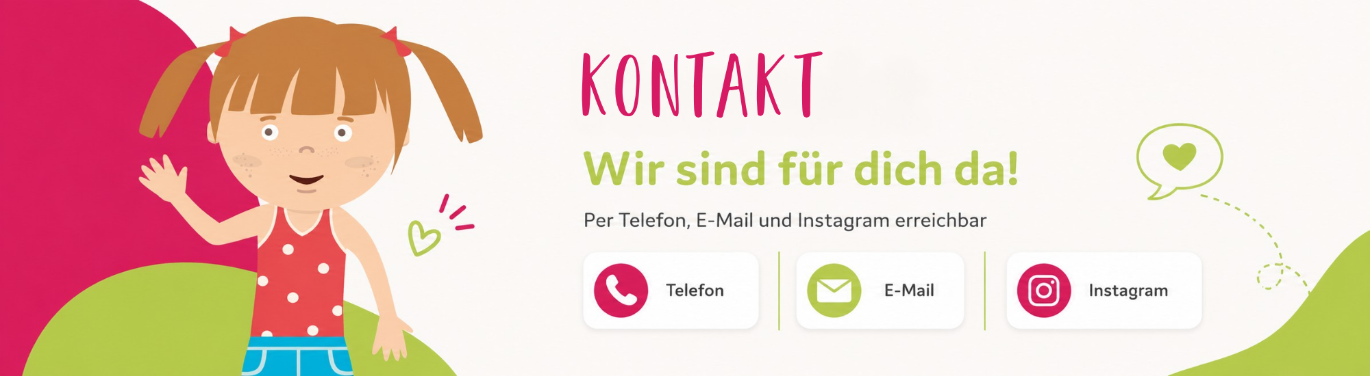 Kontakt, Mädchen mit Text