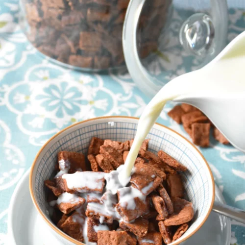 Zimt-Cerealien, wie Cini-Minis, selbst gemacht, fructosefrei