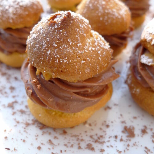Brandteigkrapferl_mit_Schokocremefuelle