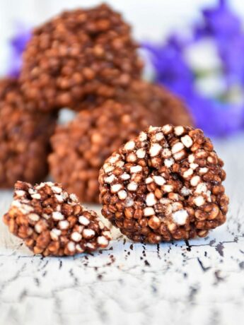 Quinoa Kakao Bällchen für fructosearmes Naschen