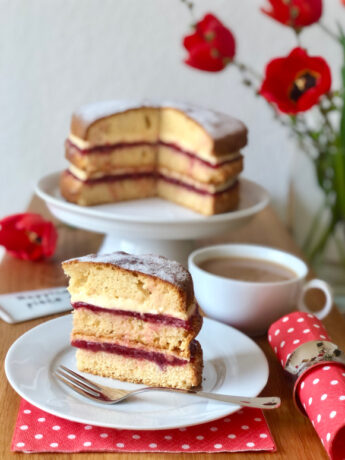 Veras Victoria-Sponge-Kuchen Kreation