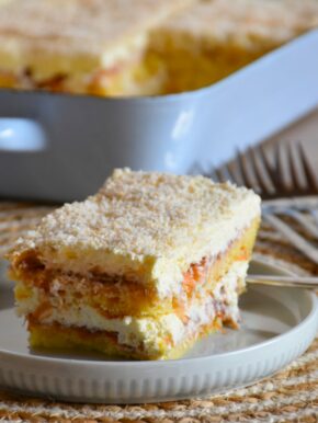 Rhabarber-Tiramisu, ohne Gluten und ohne Fructose für eine fructosearme Ernährung