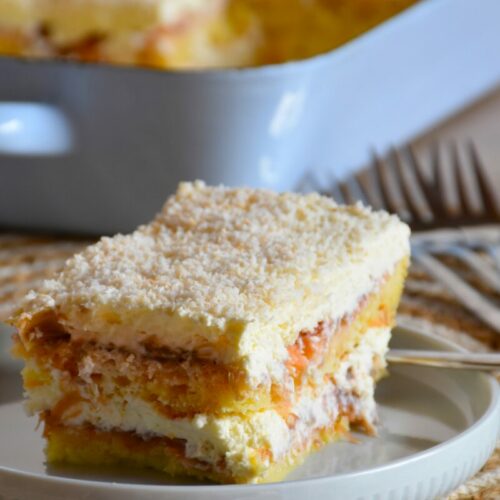 Rhabarber-Tiramisu, ohne Gluten und ohne Fructose für eine fructosearme Ernährung