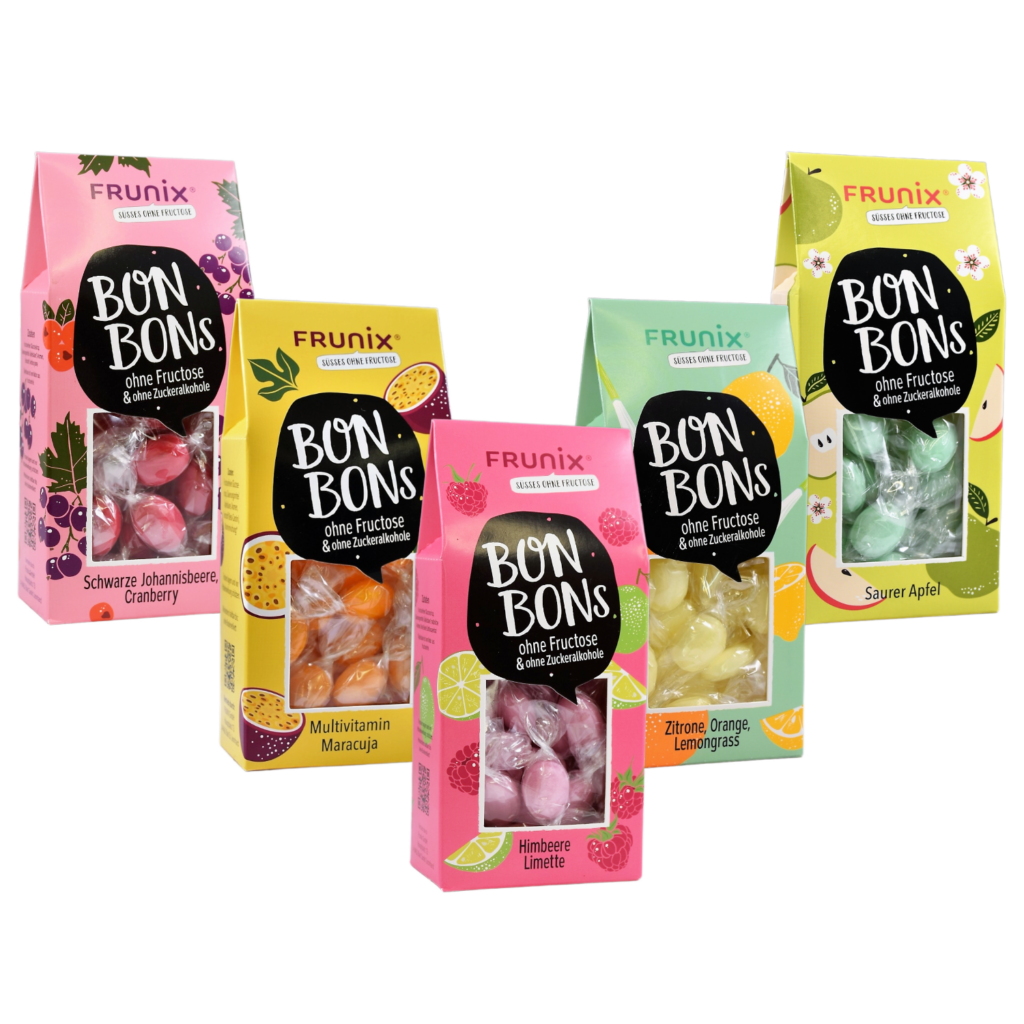 Fruchtzauber-Mix - 5 Fruchtbonbonsorten im Set