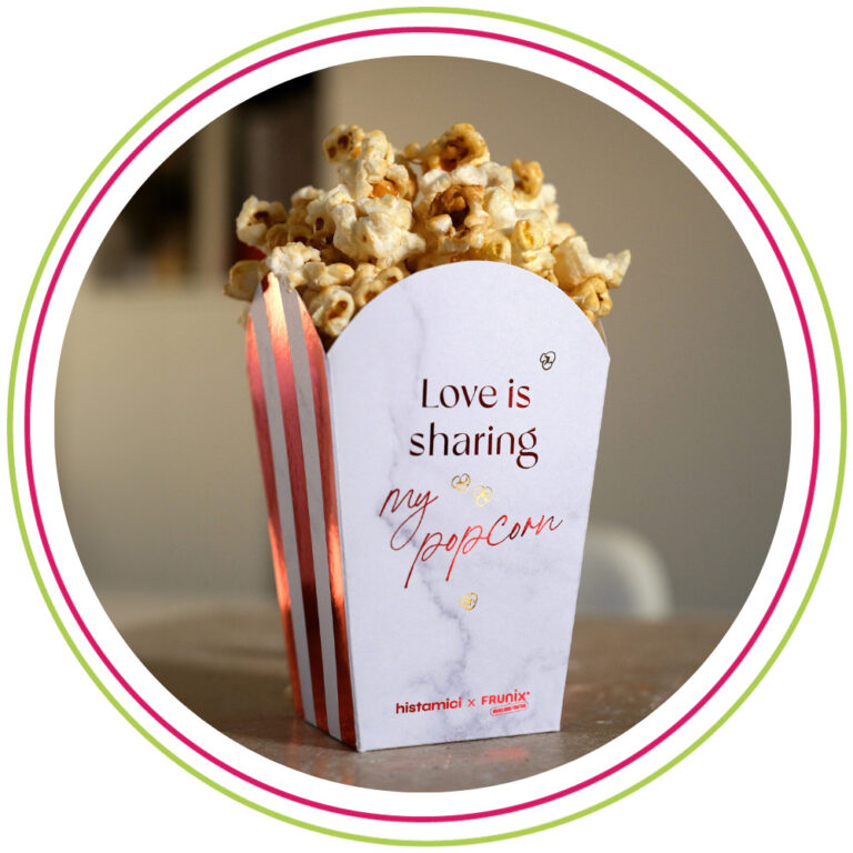 Download Datei zum Gestalten einer eigenen Popcorn Box