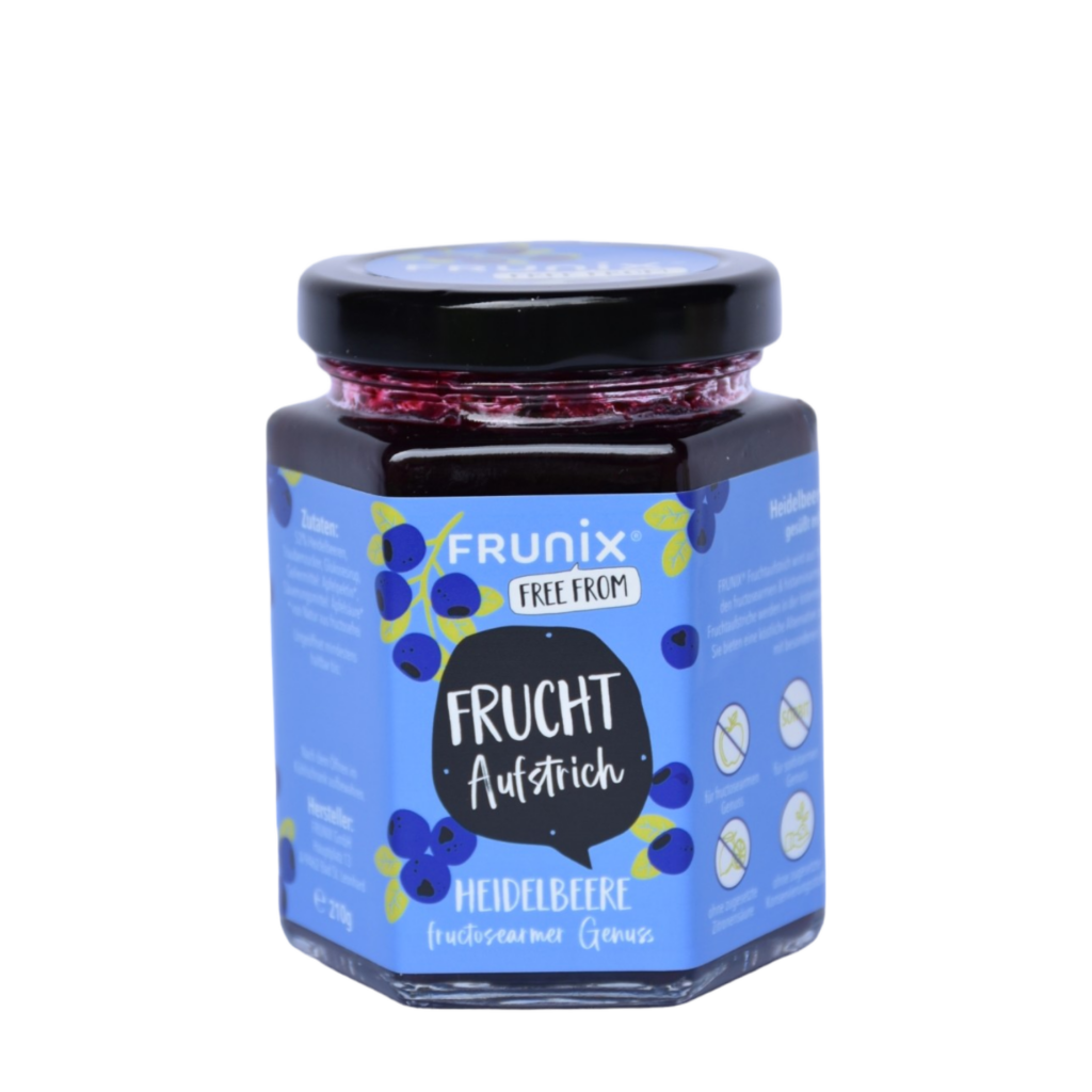 Heidelbeer-Fruchtaufstrich, fructosearm &amp; histaminarm