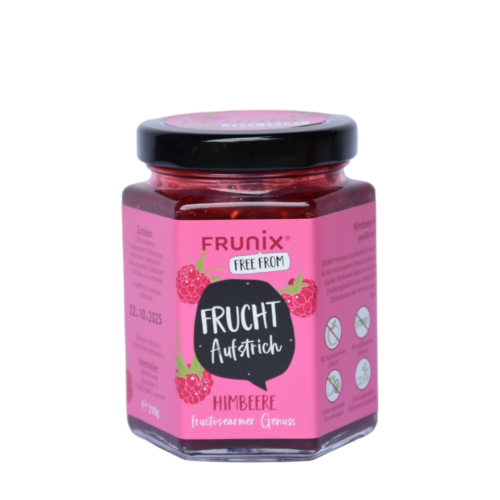 Himbeer-Marmelade, fructosearm, fruchtig, frisch, Fructoseintoleranz