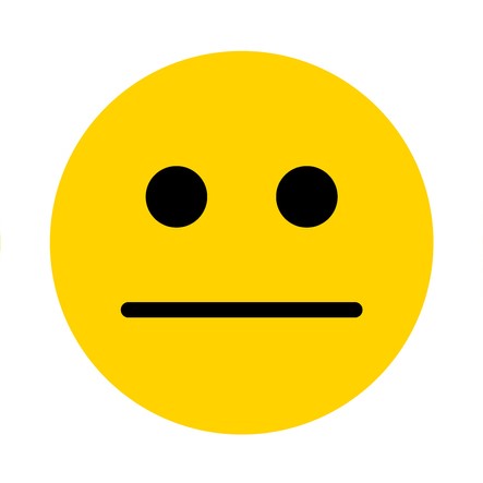 Emoticon - Neutral Face - Okay